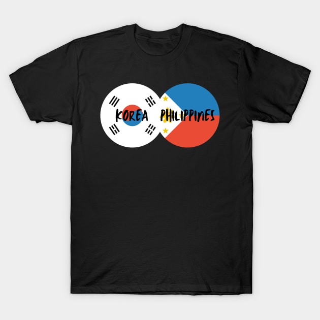 Korean Filipino - Korea, Philippines T-Shirt by The Korean Rage